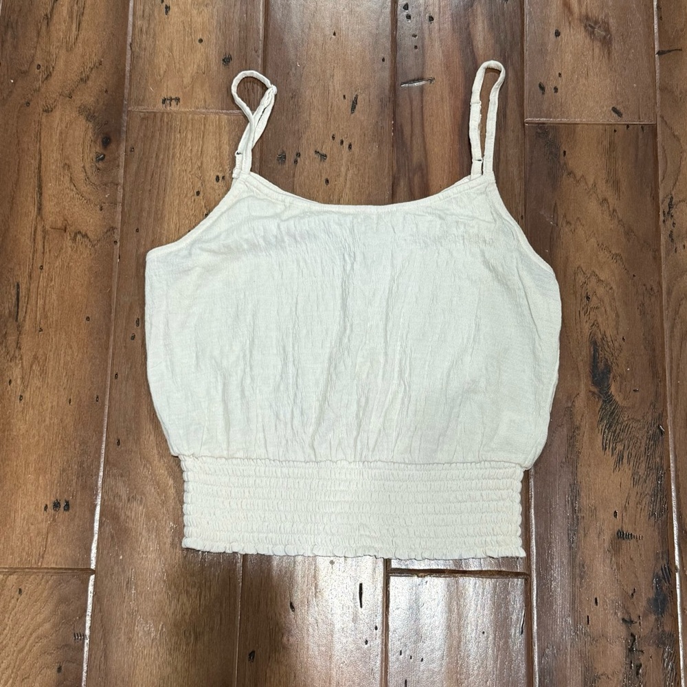 Women's Cream Tank Top